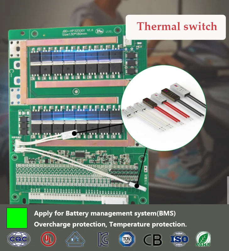 Защита от перегрузки BMS, терморегулятор для системы управления батареей