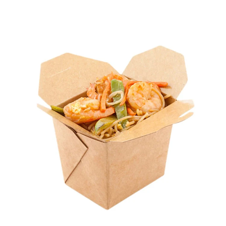 Take Away Custom Chinese Noodle Box Rice Take Away Box