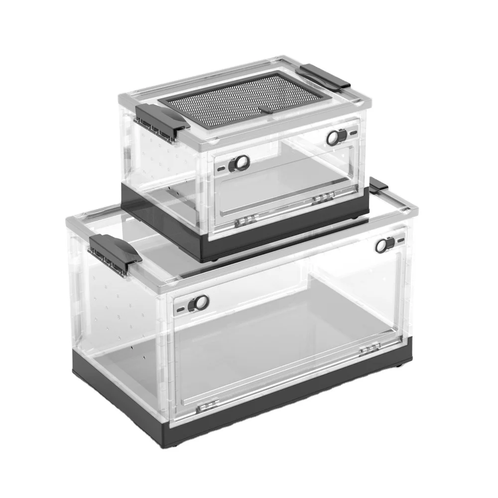 NOMOY PET detachable small animals pet cage box habitat plastic reptile tank terrarium