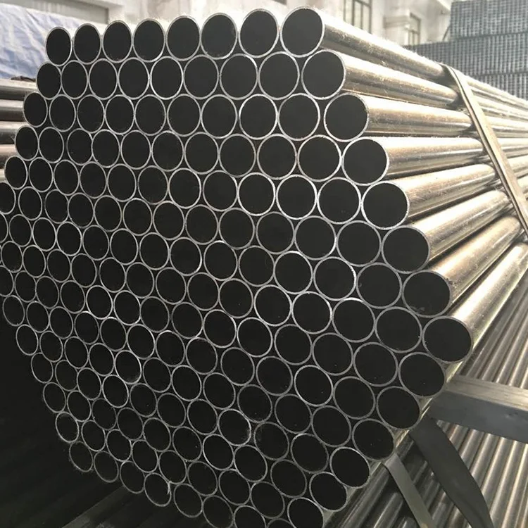 factory custom wholesale black carbon steel pipe global standard erw steel pipe made to astm a252-3