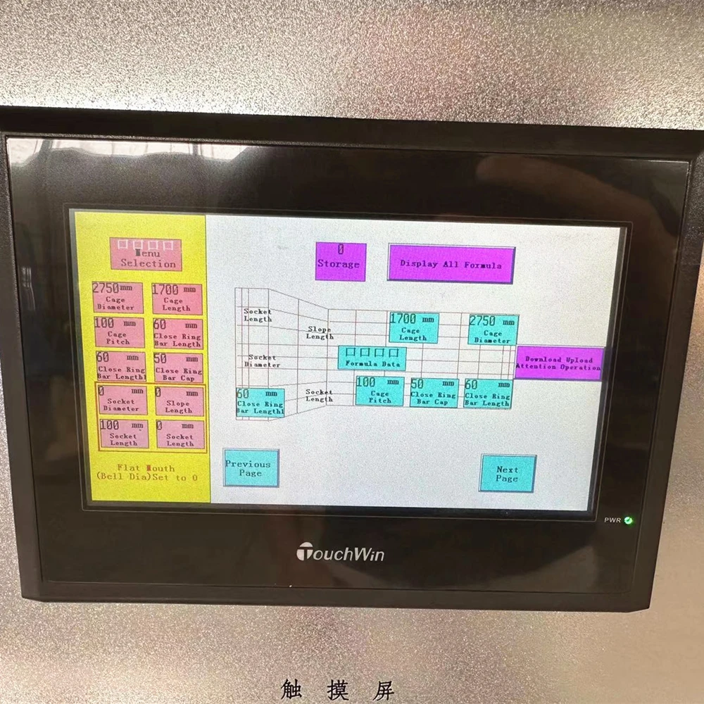 RCP RCC Reinforced Concrete Cement Pipe Steel Cage Welding Equipment
