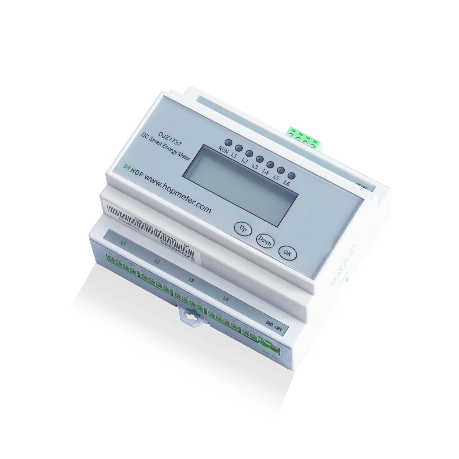 Hop multi-functions remote control din rail dc energy meter testing bench in industrial new electricity