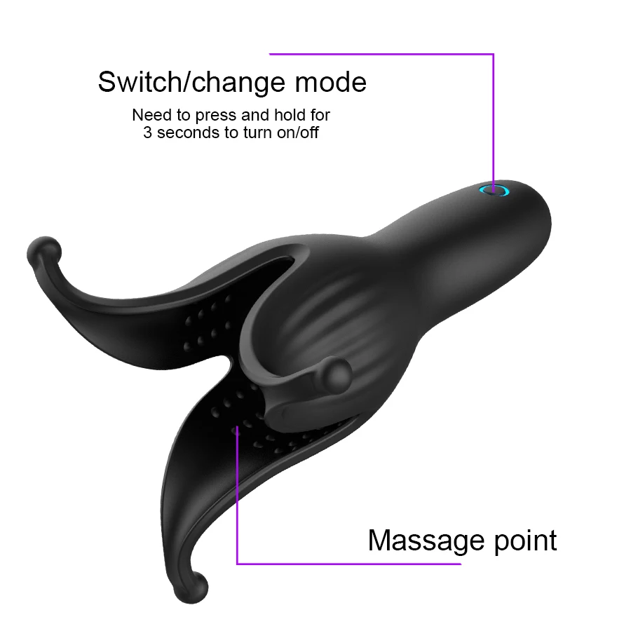 Male Glans Training Penis Erection Vibrator Chest Massage Sex Toys for Men Masturbation Couples Sex Product Shop