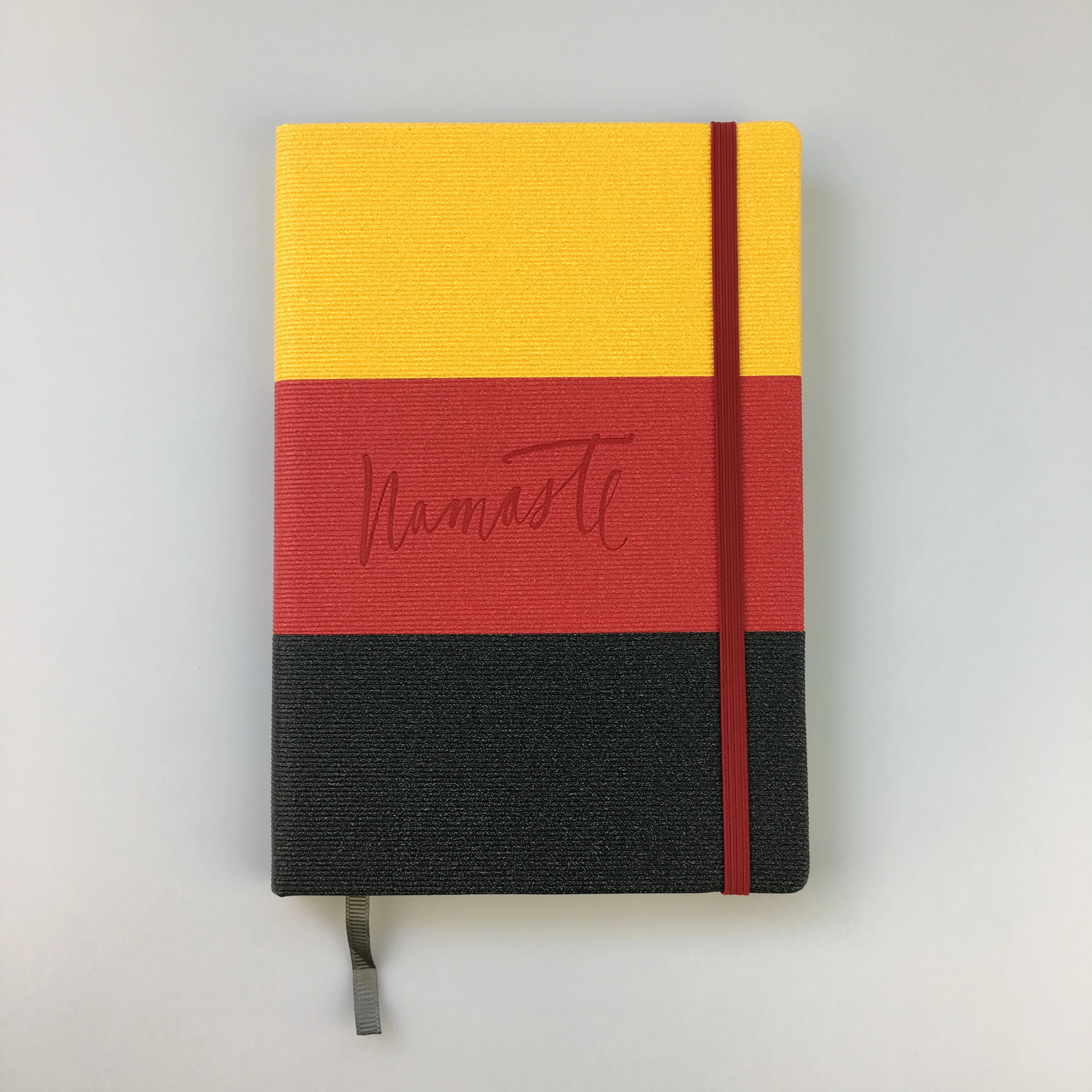 Custom Logo A5 Notebook PU Leather Gratitude Custom Travel Journal