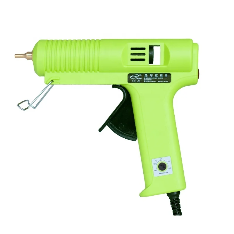 Профессиональные электроинструменты NYLEO 100 Вт термоплавкий клеевой пистолет с регулируемой температурой для промышленного применения