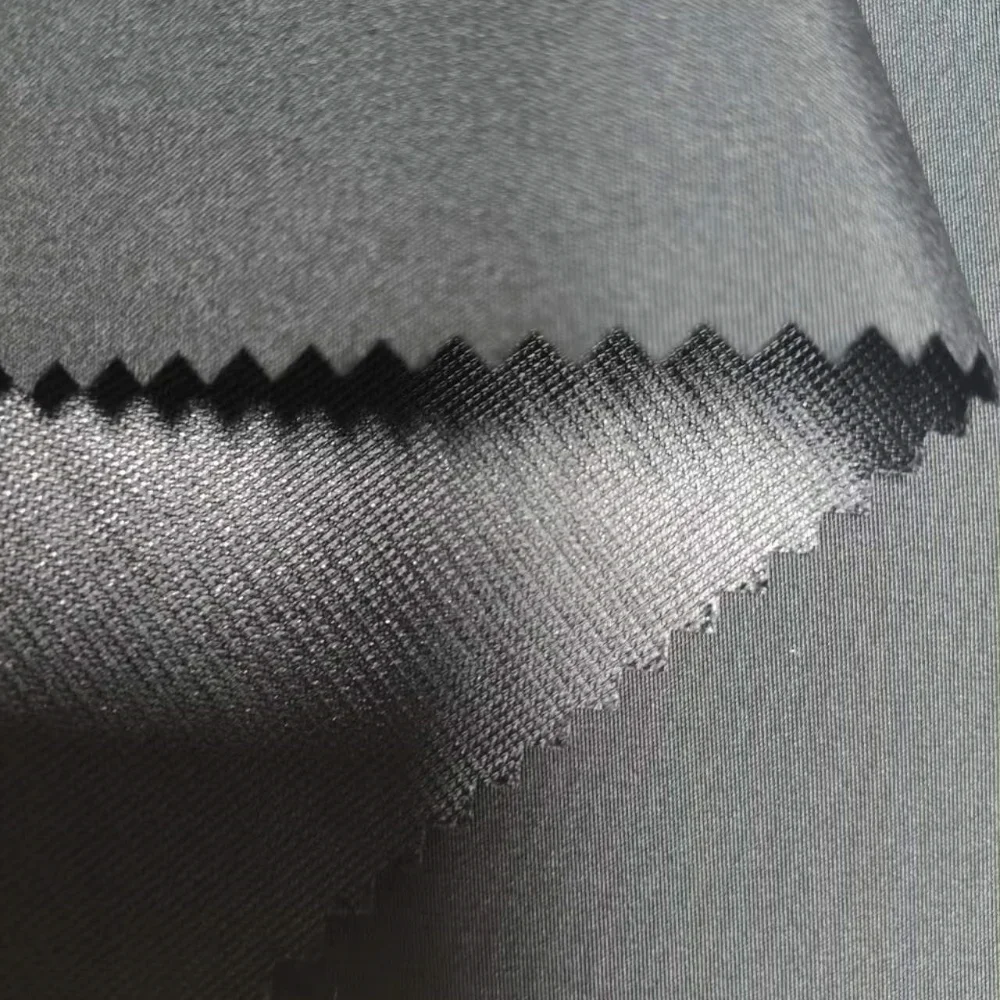 100% Polyester Matte Micro Fiber Bonding Fabric with Waterproof TPU Knitted Jersey Style
