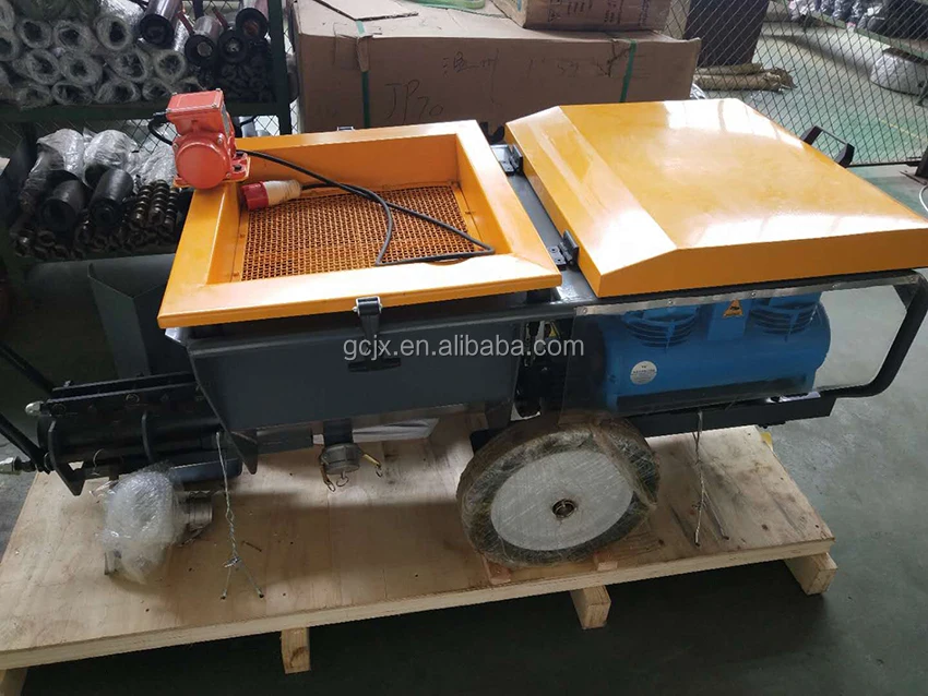 
JP70-P wall plastering machine used widely in Kuwait, malaysia, China 
