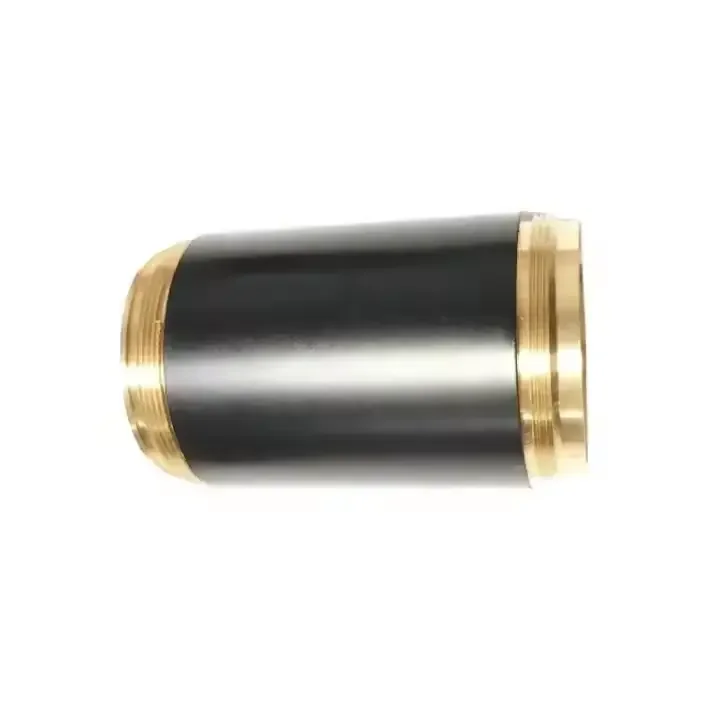 Oem Customized Cnc Turning Machined Brass Bush Sleeve Flanged Bushing Precision Cnc Machining Parts