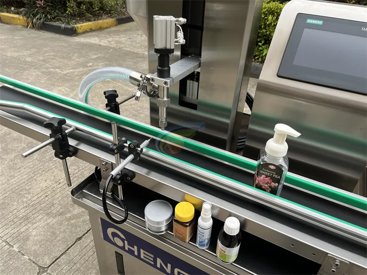 Automatic Liquid Soap Body Lotion Shampoo Paste Honey Gel Sauce Bottle Filling Machine Production Line