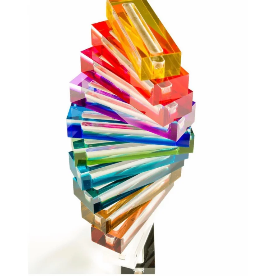 6 Inches Mezuzot Clear Mezuzah Case in Acrylic Lucite Design Waterproof Judaica Gifts