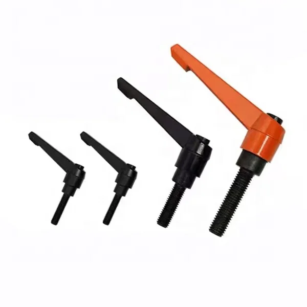 Alloy Clamping Lever Adjustable Handle Aluminium Alloy Male and Female handle knob