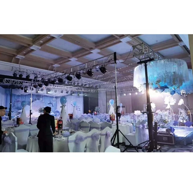 
Event Equipment Crank Stand Lighting Truss Tower For Hotel 