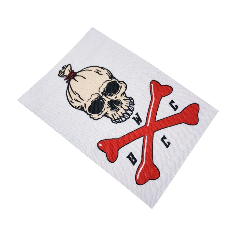 Clothing Labels Iron On Soft Fabric Brand Tags For Clothing Polyester Garment Clothes Labels Tags