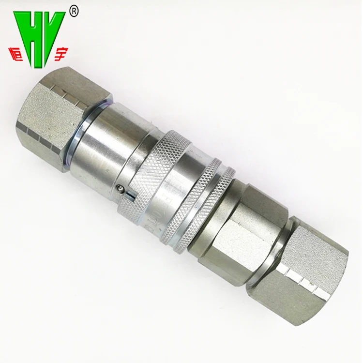 Hydraulic flat face quick Eaton standard hydraulic couplings quick connect