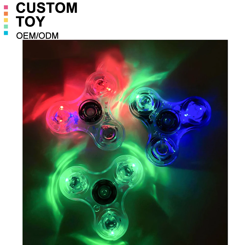 Factory Direct Sale Fingertip Gyro Classroom Silent Sensory Toy Desk Spinning Decompression Toy Fidget Spinners