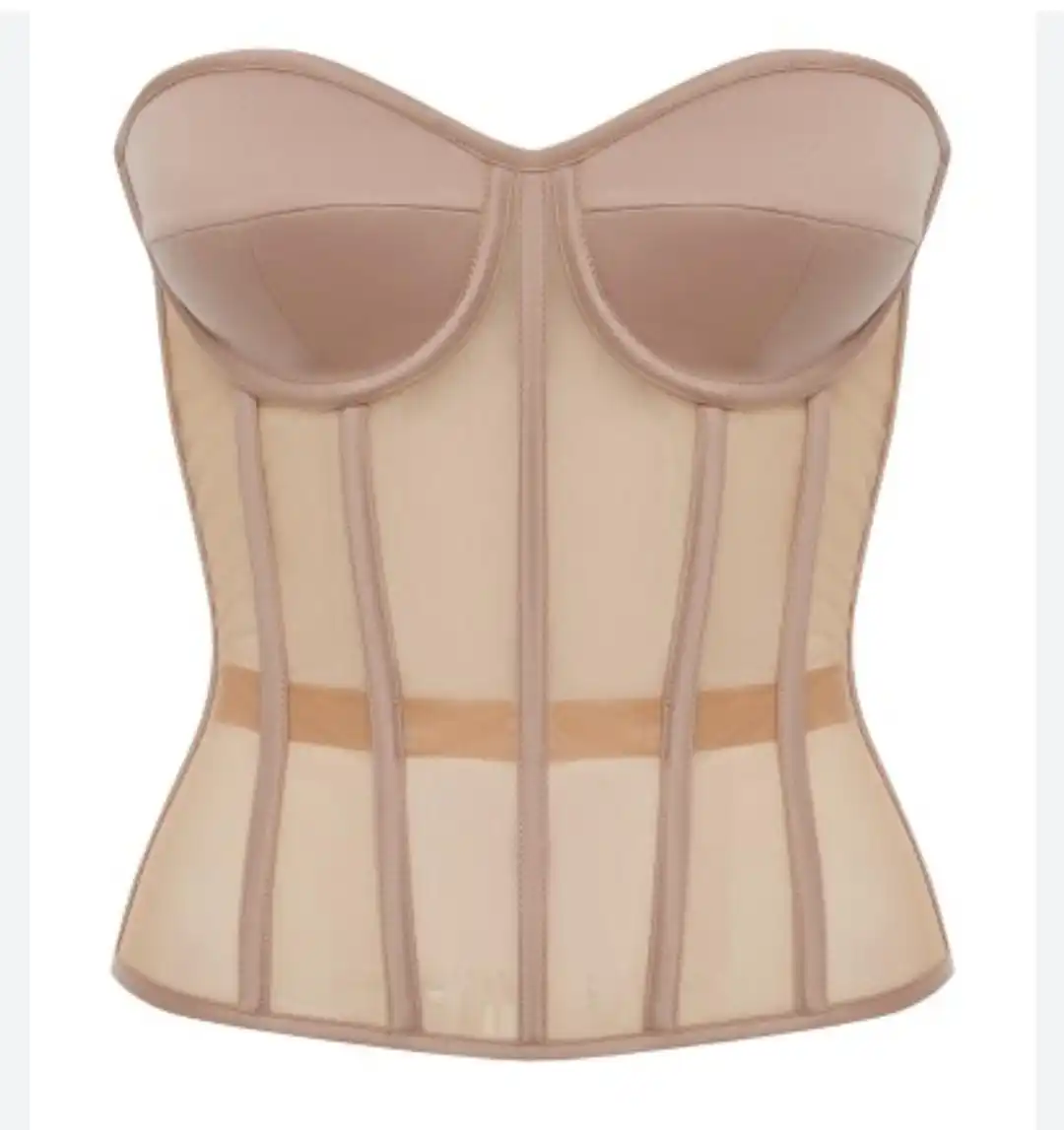 Wholesale Corset Sleeveless Wedding Corset with Hard Bones