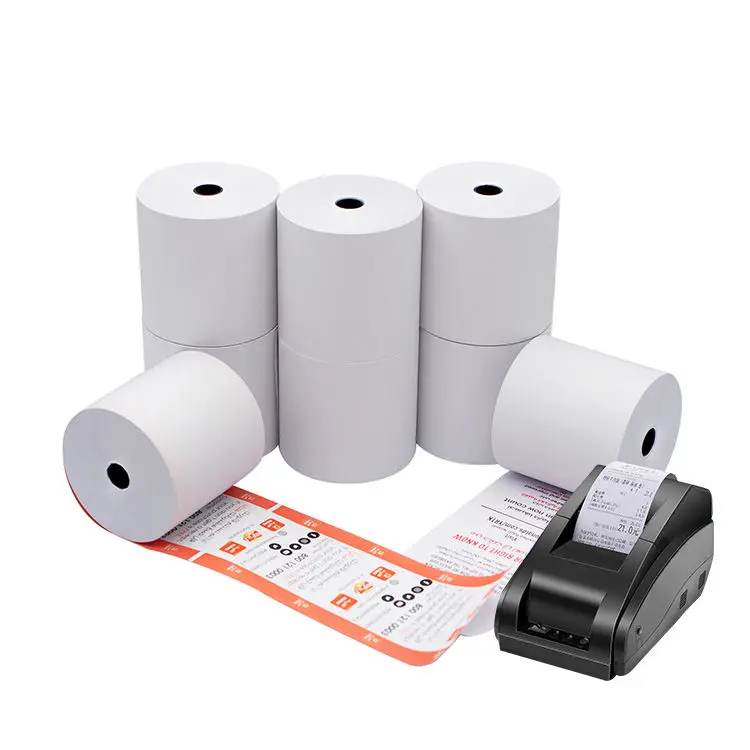 80 x 60 80x80 thermal ticket paper roll gsm for printer roll paper