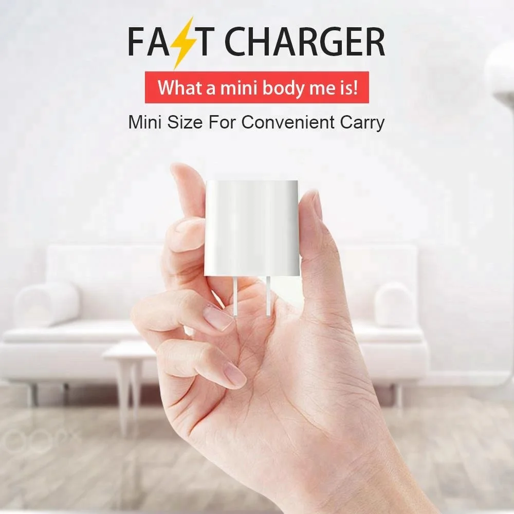brand compact smart chip 5w usb charging brick 2.0 fast charging 5v1a adapter us cell phone chargers for android