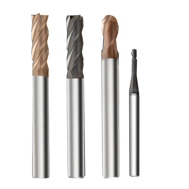 WUFUMAN TLG2 Carbide miniature diameter ball end mills miniature milling cutters miniature edge ball end mills