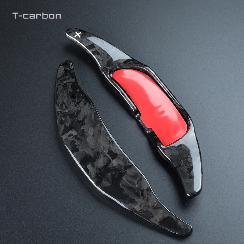 Steering Wheel Direct Paste Shift Paddle Extension Shifter Replacement T-carbon Factory Carbon Fiber Fit BENZ A45 Gle GLC AMG
