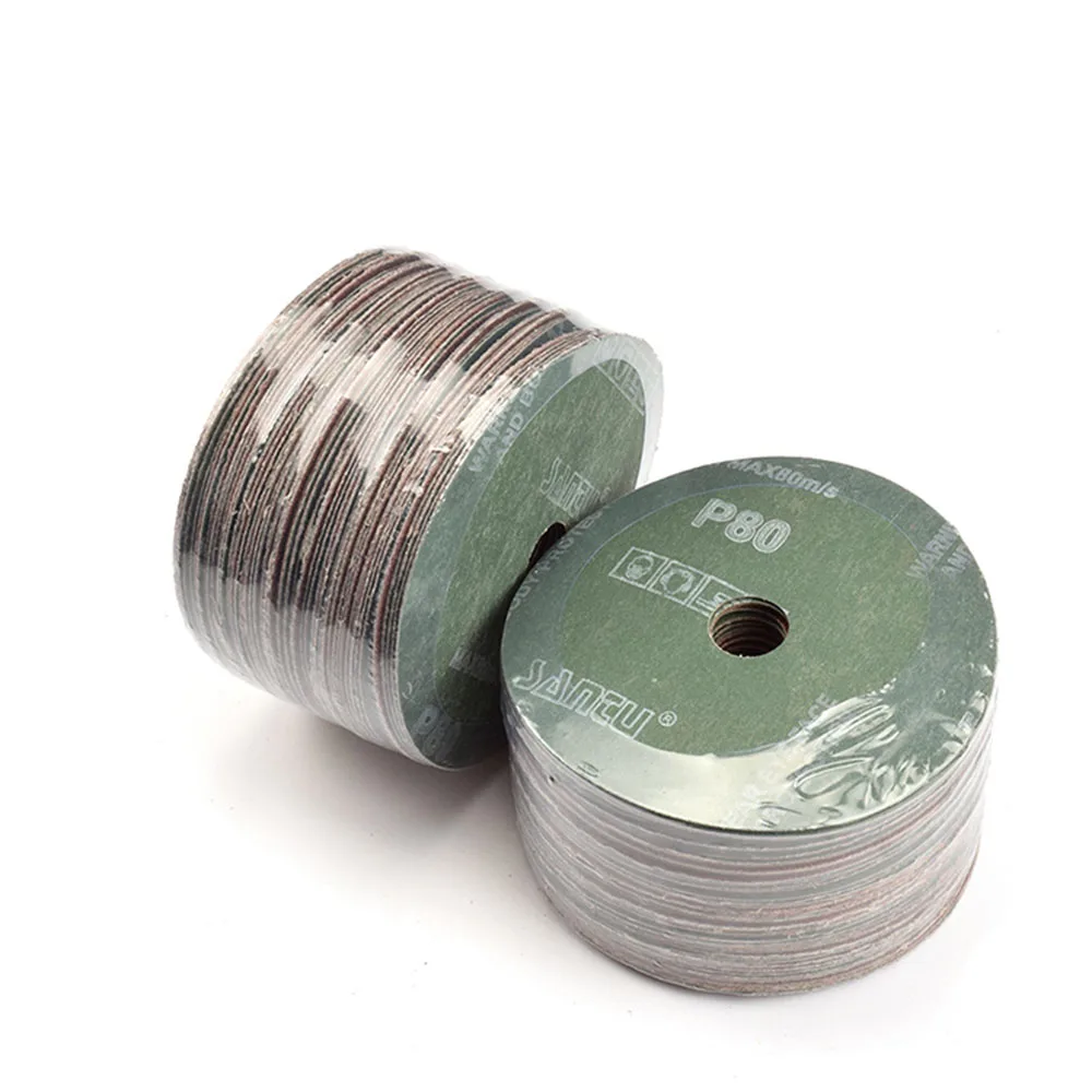 Aluminum oxide abrasive fiber disc for polishing blending edge furniture wood car paint fibre foam disco disk
