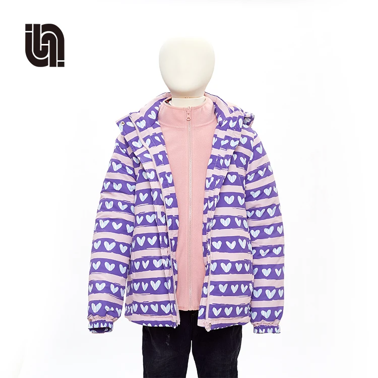 
Custom Kid Lightweight Little Girls Down Vest Jacket 