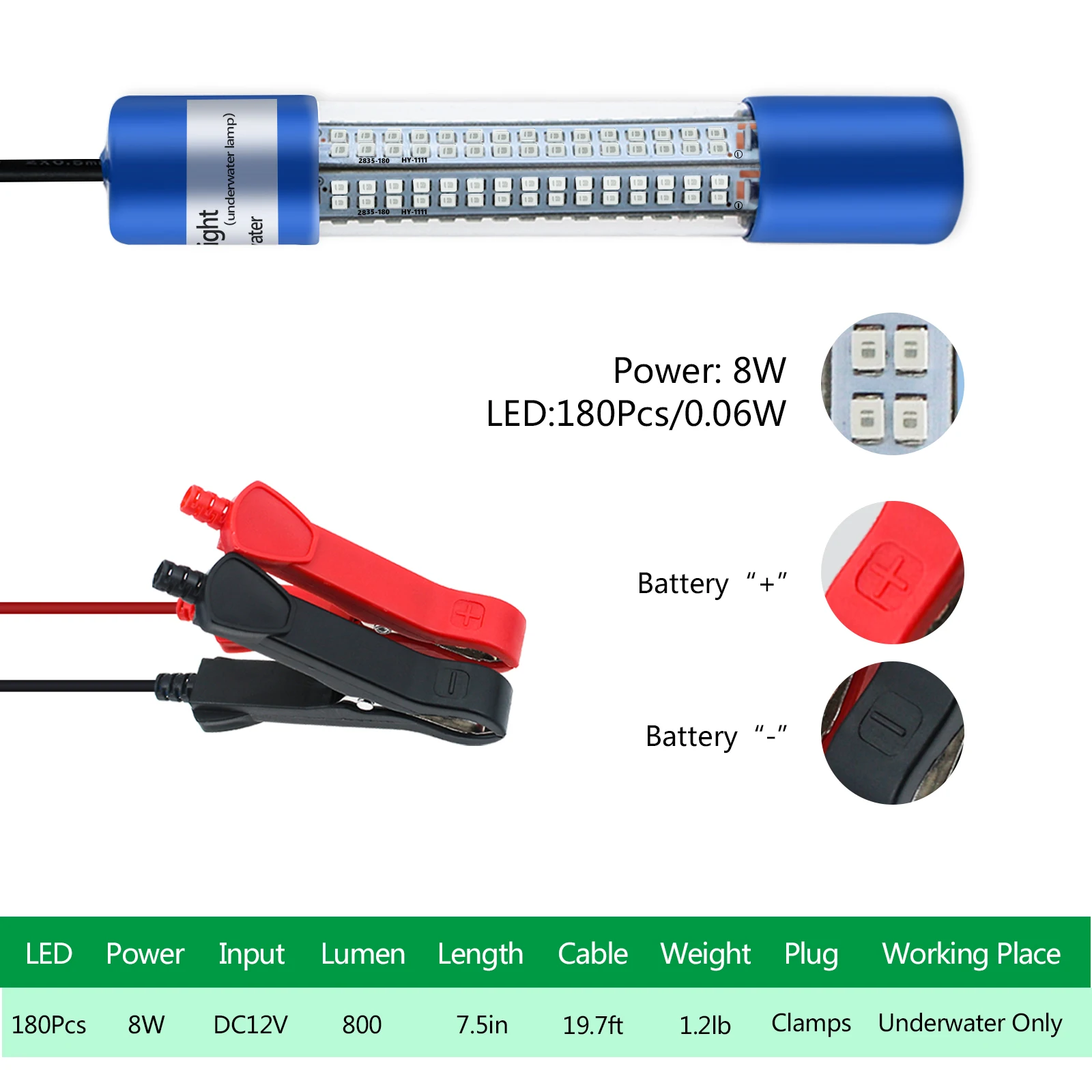 Professional Fishing Light Fish Tank Light Led Aquarium Fishing Rod Led Light