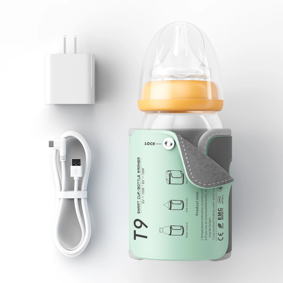 Milk bottle warmer Bottle warmer portable Electric milk heater