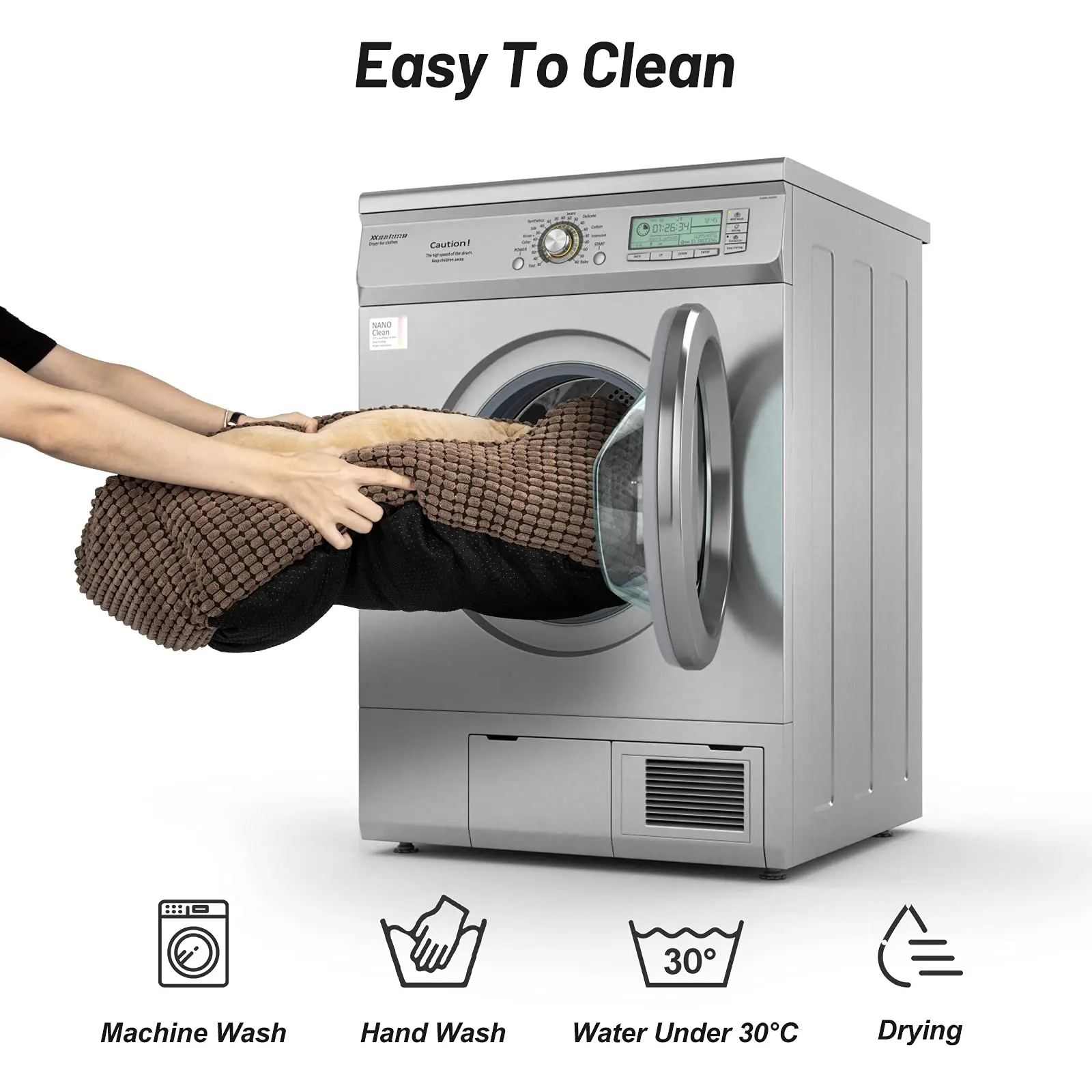 Relaxlines Custom Durable Waterproof Luxury Dog Bed Memory Foam Suede Pet Bed Cat Dog Sofa  bed