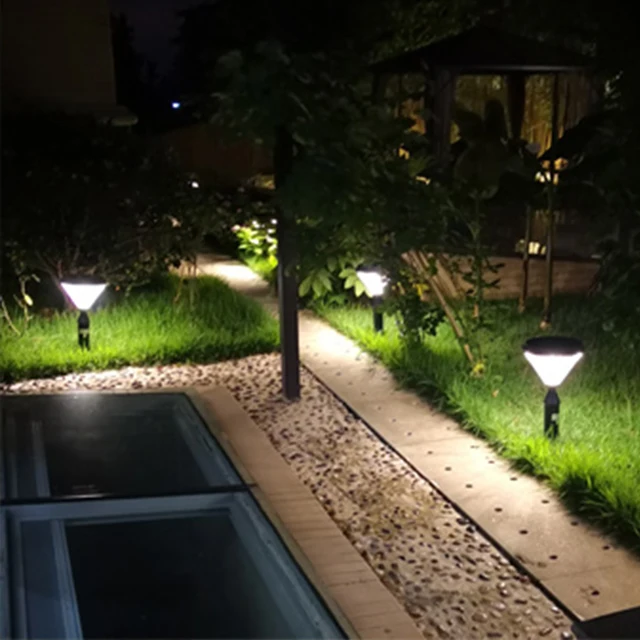 Solar lawn lamp home yard lawn lamp garden villa landscape courtyard outdoor waterproof bollard lights