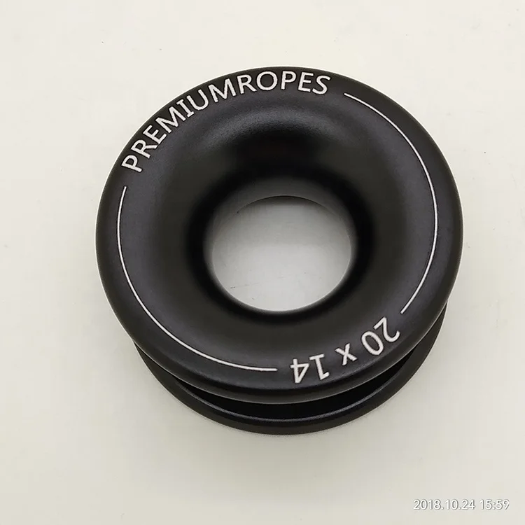 Customized cnc machining services marine low friction rings aluminum anodized for rapid prototyping ring