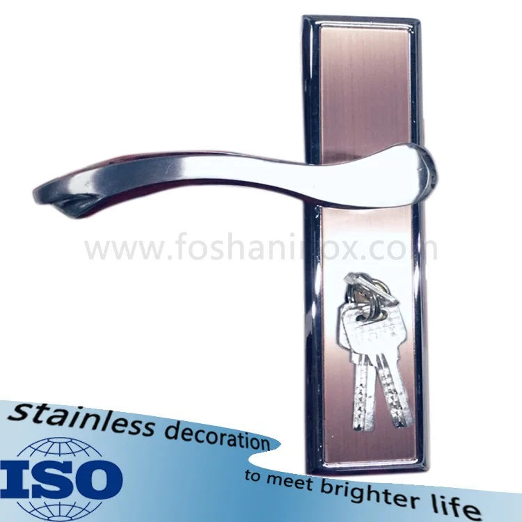 AISI 304 stainless steel lock with key and lock core