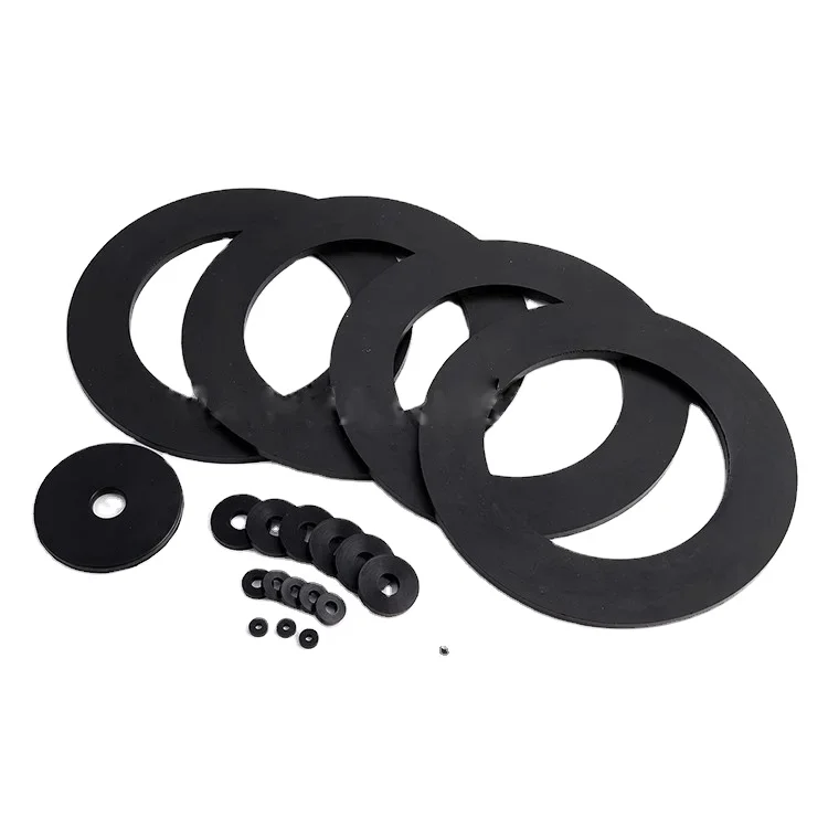 Wholesale Custom American Standard Silicone EPDM PTFE FKM Nitrile Rubber Mechanical Parts Flat Gasket