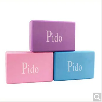 PIDO Eva foam broks Exercise   Eco Friendly Customized Yoga Brick Non-Slip Surface Exercise Fitness Tool Yoga Block
