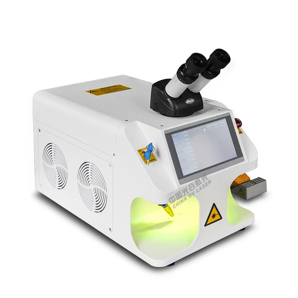 24K Gold Silver Titanium Platinum Gold Soldering Machine Portable 60W100WJewelry Laser Welding Machine