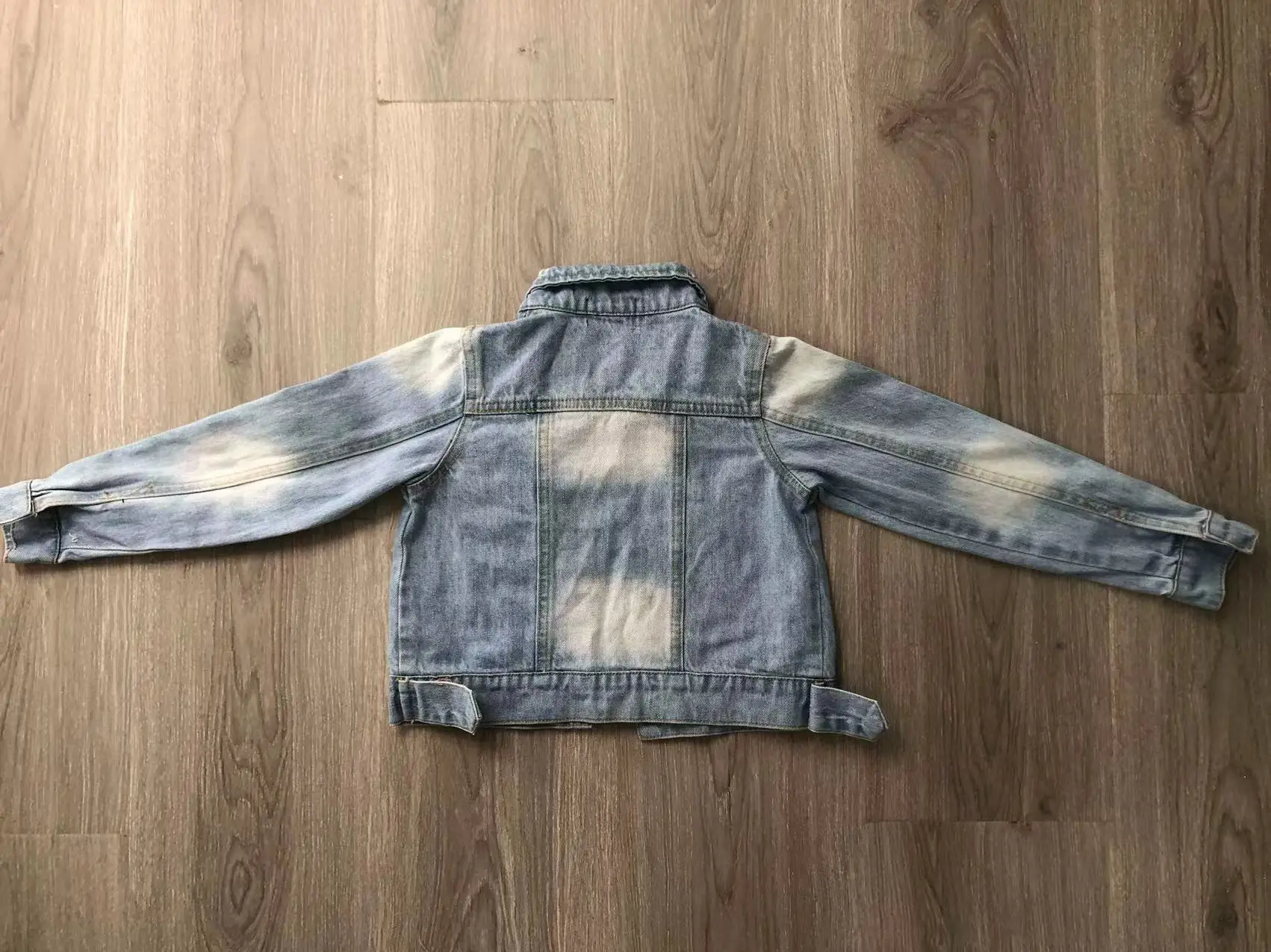 High Quality Professional Soft Comfortable OEM Customized Embroidery Kids Girls Denim Jacket