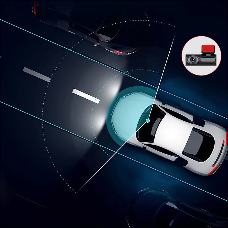 WDT F14 4k Dashcam Front And Rear Night Vision Cars Wifi Radar Detector Surveillance Dashcamera Dash Board Cameras For Mercedes