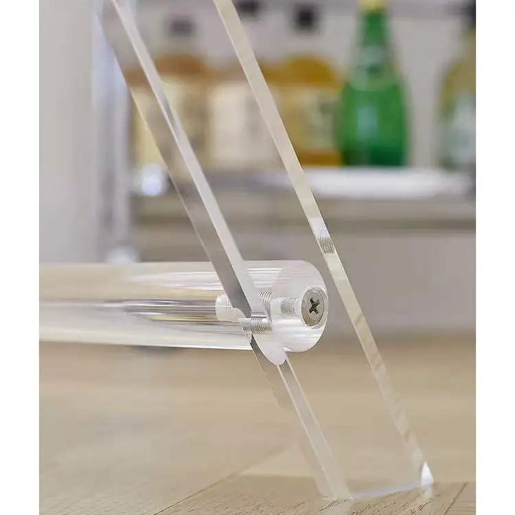 Home Decor Portable Acrylic Folding Chair Coffee Table Coffee Table