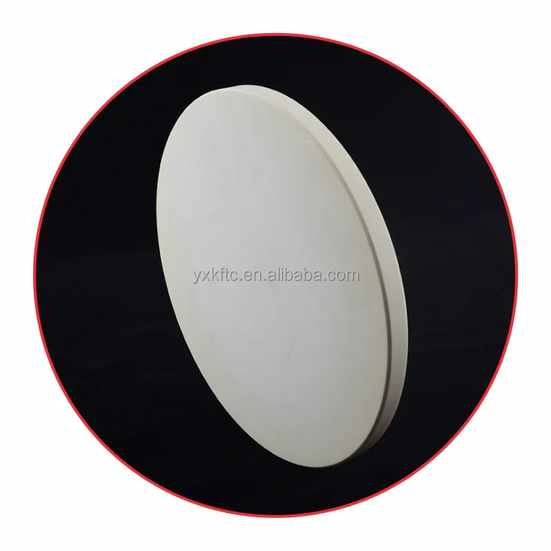 995 alumina ceramic disk/special industrial ceramic disk/semiconductor wafer grinding disk