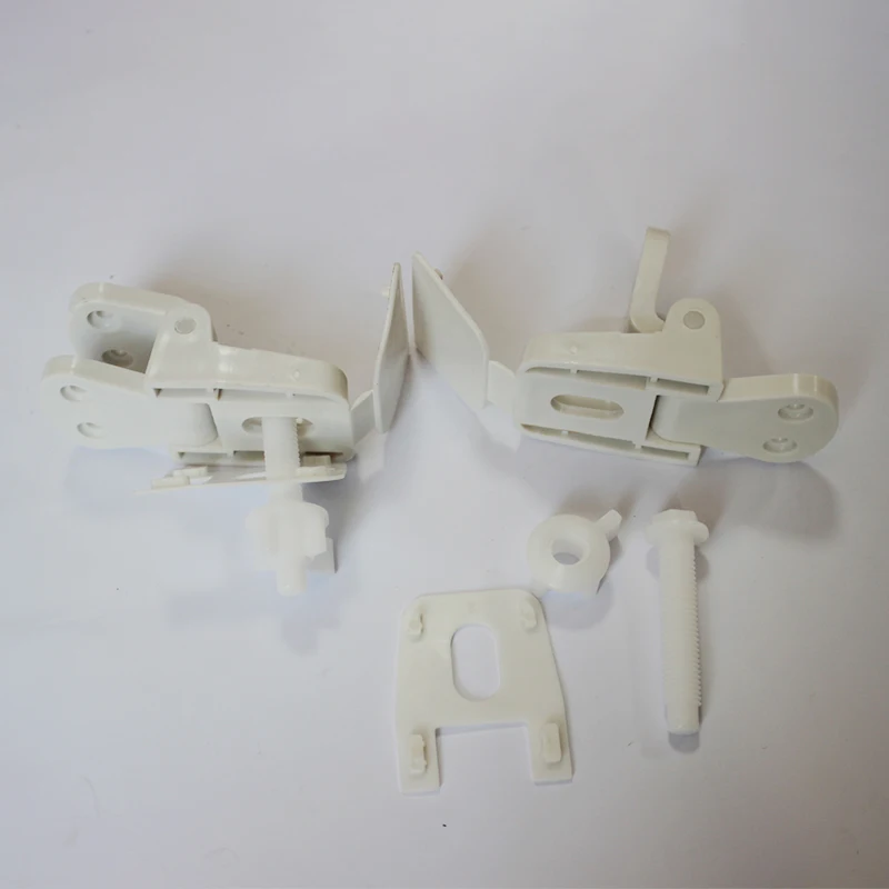 High Quality Durable Easy Installation Plastic Toilet Hinge Fittings For Mounting