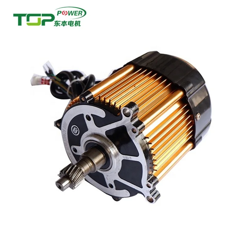 Cargo Electric Tricycle 1000W 60 Volt Brushless DC Motor For Adult