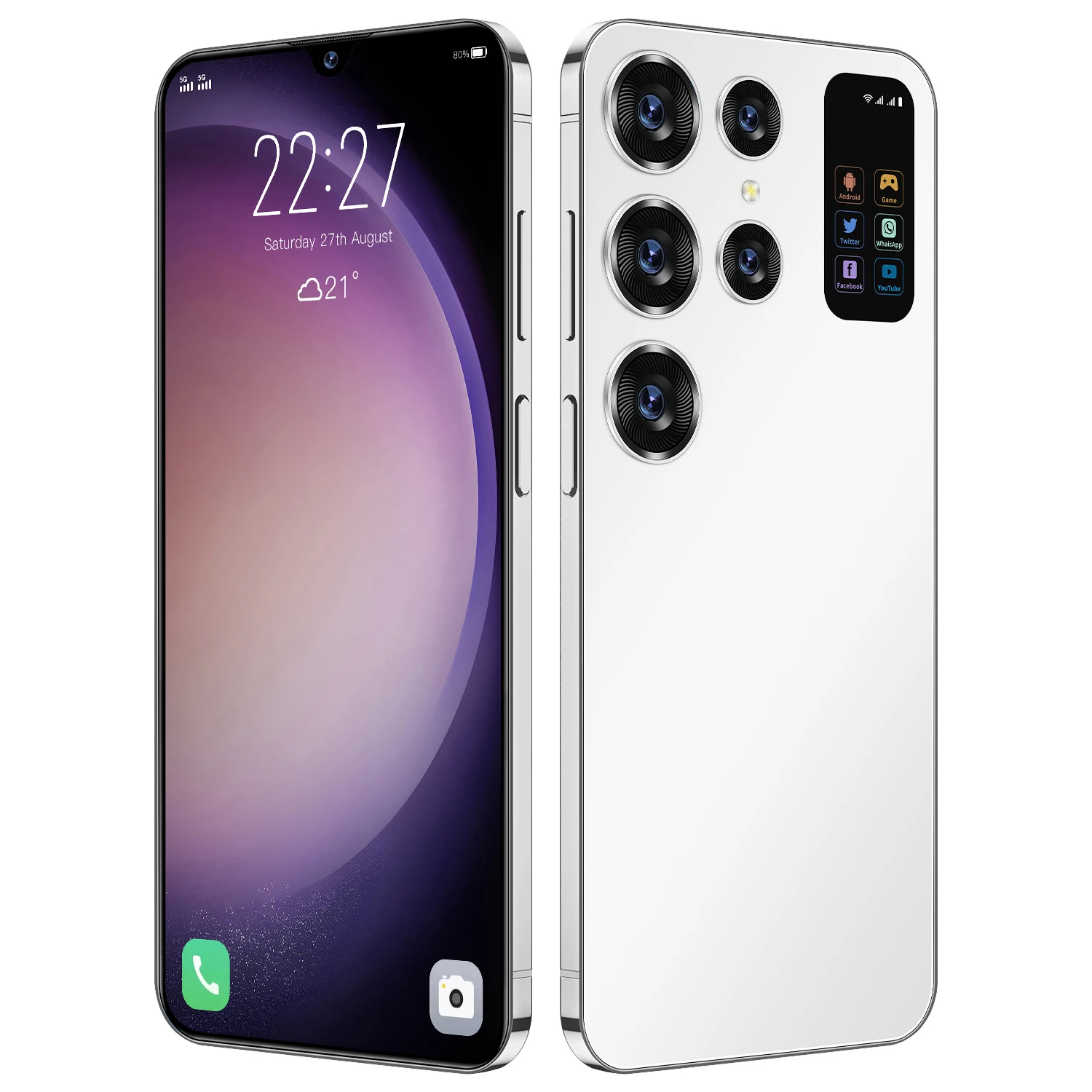 Multi-languages unlocked s24 ultra 5G hot sale Mobile phone with dual SIM cards