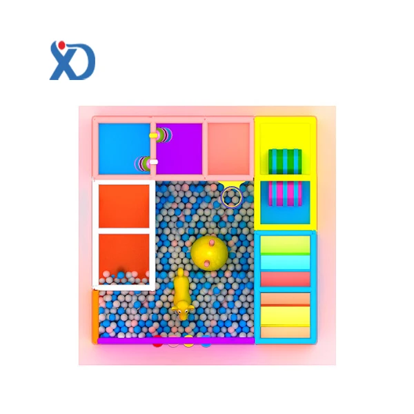 small size custom designed mobile playground for rental