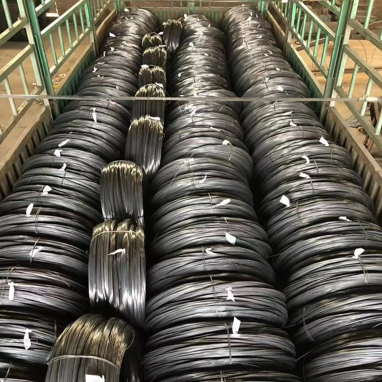 Factory price steel wire spiral tire steel wire waste quality steel wire bundling machine for decoration