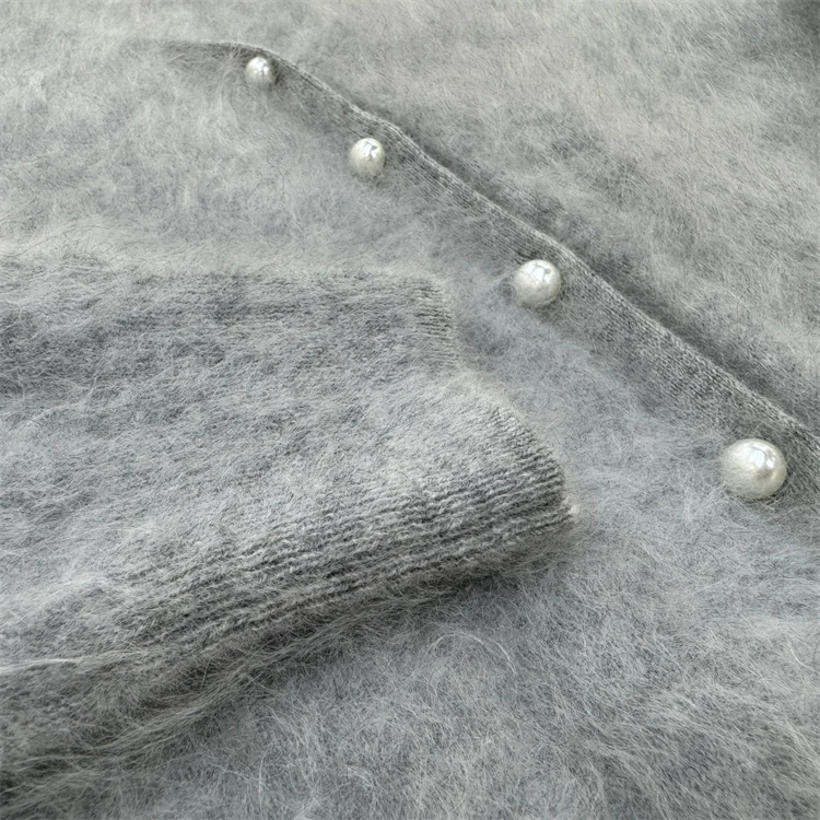 Cashmere Winter Sweaters Loose Knit Cashmere Women Buttoned Cardigan Sweaters Wholesale