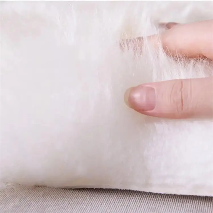 popular sheepskin pad 100% real wool car sofa chair seat cushion
