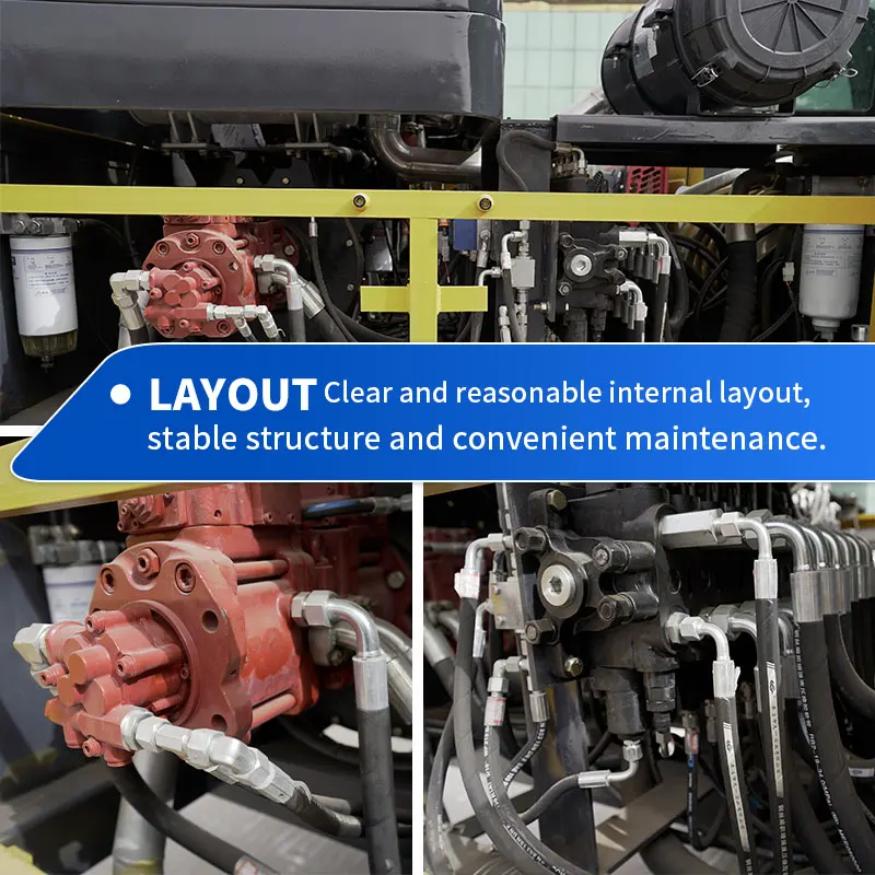 SDLQ 20m Hydraulic rotary drilling rig Earth boring rig bore pile machine auger boring machine