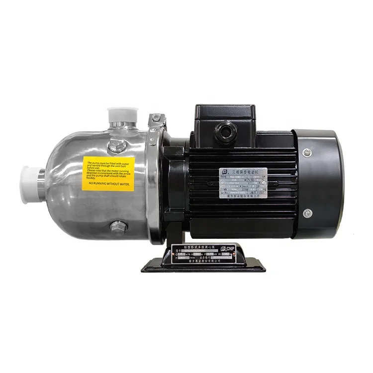 CNP  60hz  Horizontal Multistage Centrifugal Pump Impeller Electric Booster Centrifugal Pump For Irrigation