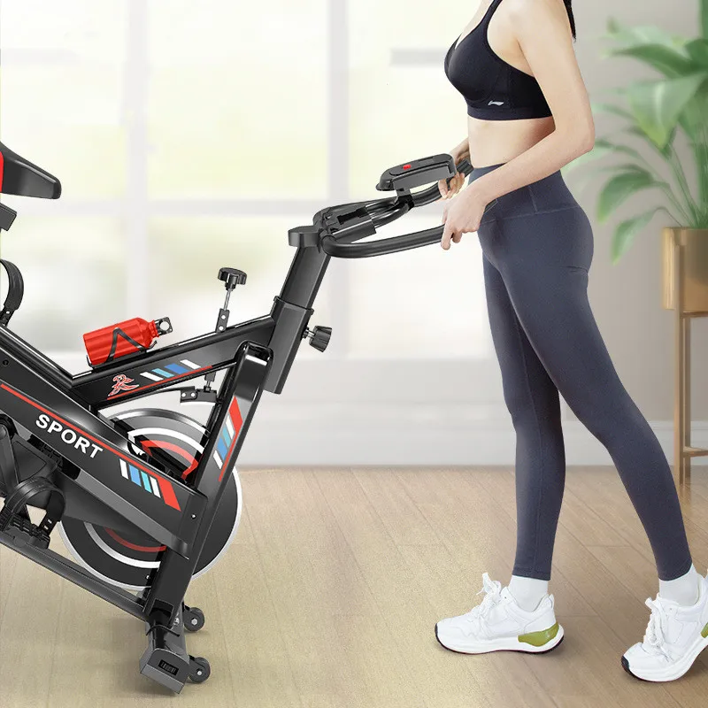 Cheap smart static indoor home fitness spinning bicycle magnetic resistance exercise spinning bike with blue tooth app