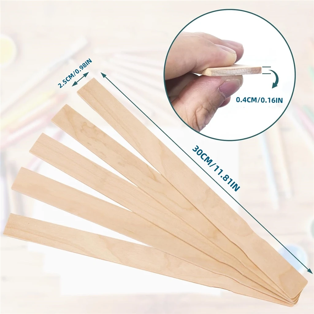 Wholesale factory wooden sticks natural color irregular wooden stick craft DIY painting long wood sticks for art crafts